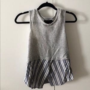 Sunday in Brooklyn - split bottom summer tank